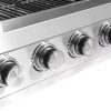 AUSTIN bruleurs Austin – Barbecue gaz 4 brûleurs autonome tout inox | Bellazio kitchen