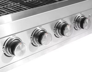 AUSTIN bruleurs Austin – Barbecue gaz 4 brûleurs autonome tout inox | Bellazio kitchen