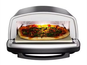 Pronto – Four à pizza électrique Ø33 cm avec pierre chauffante | Bellazio kitchen