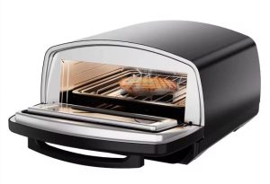 Pronto – Four à pizza électrique Ø33 cm avec pierre chauffante | Bellazio kitchen
