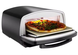 Pronto – Four à pizza électrique Ø33 cm avec pierre chauffante | Bellazio kitchen
