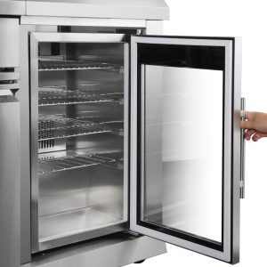 PRIMAVERA - Cuisine extérieure complète tout inox 8 brûleurs avec évier et cave à vin | Bellazio kitchen