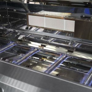 PRIMAVERA - Cuisine extérieure complète tout inox 8 brûleurs avec évier et cave à vin | Bellazio kitchen
