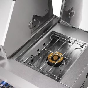 PRIMAVERA - Cuisine extérieure complète tout inox 8 brûleurs avec évier et cave à vin | Bellazio kitchen