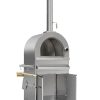 Vesuvio Bellazio kitchen détail (3) Vesuvio – Four à pizza gaz 3 brûleurs avec cheminée 2 m | Bellazio kitchen